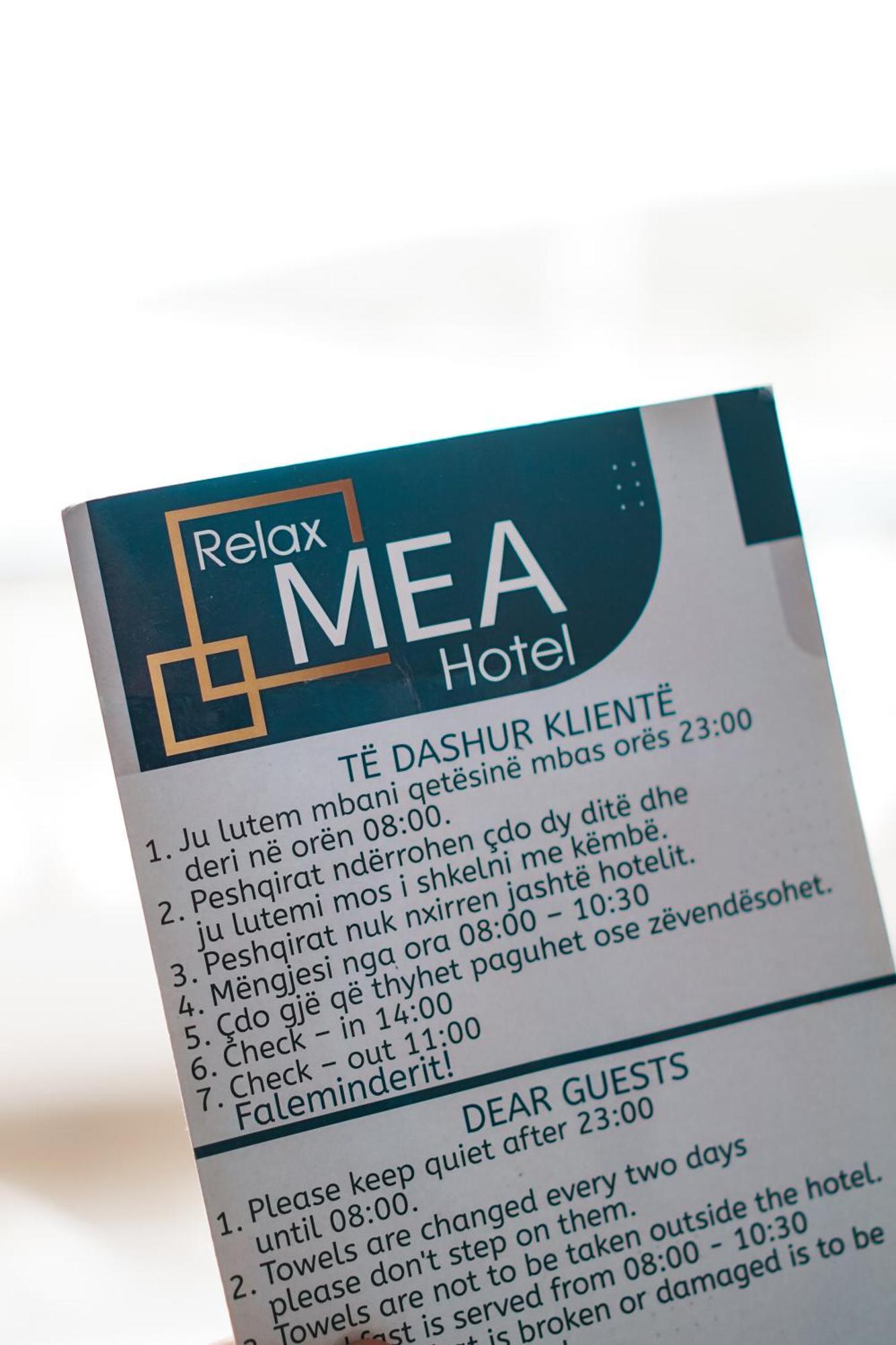 Relax Mea Hotel Sarandë エクステリア 写真